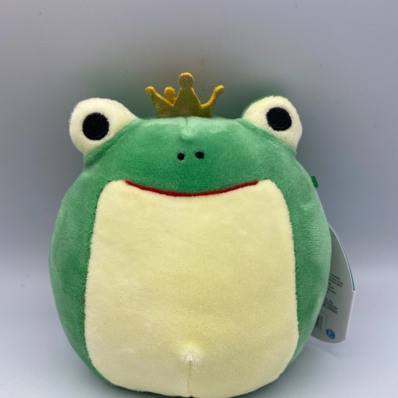 Squishmallow Baratelli Green Frog Prince Crown Walgreens Edition 5" Plush Toy - Picture 2 of 7